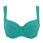 Gingham Full Cup Bikinitop