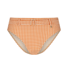 Pied de Poule High Waist Bikinibroekje