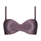 Plum Bandeau Bikinitop