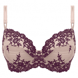 Wacoal 65191 Embrace Lace Pickled Beet Underwire Bra –