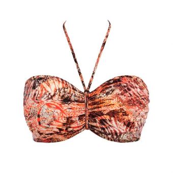 Desert Cat Bandeau Bikinitop