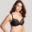 Panache Ana Plunge BH Black