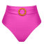 Bamboo Solids Hoog Bikinibroekje Intense Pink