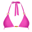 Bamboo Solids Triangel Bikinitop Intense Pink