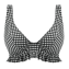 Freya Check In Plunge Bikinitop Monochrome