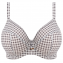 Elomi Swim Checkmate Plunge Bikinitop Grey Marl