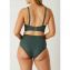 Annadiva Swim Chinese Fan High Waist Bikinibroekje Art Deco Bow