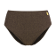 Annadiva Swim Choco Gold Hoog Bikinibroekje Brownie