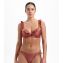 Beachlife Chocolate Shine Plunge Bikinitop