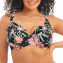 Elomi Swim Dark Tropics Plunge Bikinitop Black