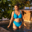 Fantasie Badmode East Hampton Full Cup Bikinitop Blue Diamond