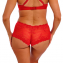 Wacoal Embrace Lace Short Equestrian Red