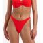 Beachlife Fiery Red Brazilian Bikinibroekje