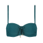 Cyell Flora Teal Bandeau Bikinitop