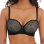 Freya Tailored Strapless BH Black