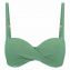 Beachlife Green Shimmer Bandeau Bikinitop