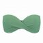 Beachlife Green Shimmer Bandeau Bikinitop