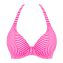 Freya Swim Jewel Cove Halter Bikinitop Stripe Raspberry