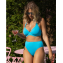 Freya Jewel Cove Hoog Bikinibroekje Plain Turquoise