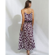 Makro Notion Maxi Dress Creamaubergine