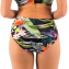 Fantasie Swim Maldives Hoog Bikinibroekje Black Tropical