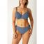 Annadiva Swim Marrakesh Blue Hoog Strikbroekje Art Deco Blue