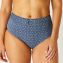 Annadiva Swim Marrakesh Blue High Waist Bikinibroekje Art Deco Blue