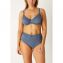 Annadiva Swim Marrakesh Blue High Waist Bikinibroekje Art Deco Blue