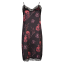 Annadiva Nachtmode Midnight Rose Nachtjurk Peony Red