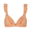 Beachlife Pied De Poule Plunge Bikinitop