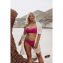 Annadiva Swim Pink Lagoon Bandeau Bikinitop Pink