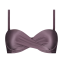 Beachlife Plum Bandeau Bikinitop