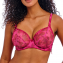 Freya Lingerie Rose Blossom Plunge BH Red Rose