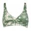 Watercult Rustic Med Twist Bikinitop Sage Cream