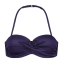 Cyell Badmode Satin Navy Bandeau Bikinitop