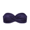 Cyell Badmode Satin Navy Bandeau Bikinitop