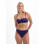 Cyell Badmode Satin Navy Bandeau Bikinitop