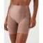 Spanx Shaping Satin Mid Thigh Short Cafe Au Lait