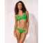 Watercult Shimmering Solids Twist Bikinitop Green Flash