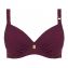 Annadiva Swim Smocky Voorgevormde Balconette Bikinitop Berry