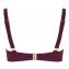 Annadiva Swim Smocky Voorgevormde Balconette Bikinitop Berry