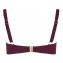 Annadiva Swim Smocky Bralette Bikinitop Berry