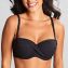 Panache Swim Spirit Bandeau Bikinitop Black