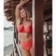 Annadiva Swim Sunrise Hoog Bikinibroekje Mandarin