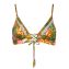 Watercult Sunset Florals Bikinitop Warm Olive