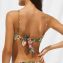 Watercult Sunset Florals Bikinitop Warm Olive