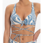 Beachlife Swirl Plunge Bikinitop