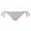 Beachlife Taupe Stripe Strikbroekje 