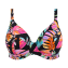 Elomi Swim Tropical Falls Plunge Bikinitop Black