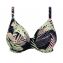 Elomi Badmode Tropical Retreat Plunge Bikinitop Black